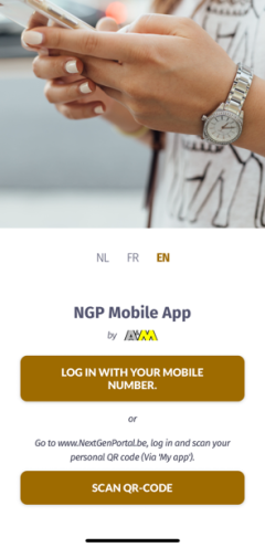 NGP app_loginscherm_EN
