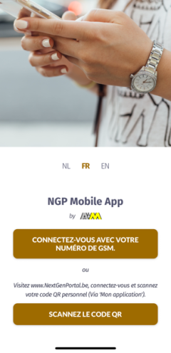 NGP app_loginscherm_FR
